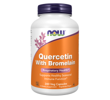 Кверцетин с бромелайном Now Foods Quercetin With Bromelain (240 капс)