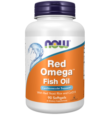 Омега 3, рыбий жир Now Foods Red Omega (90 капс)