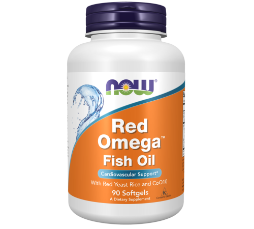 Омега 3, рыбий жир Now Foods Red Omega (90 капс)