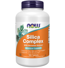 Кремневый Комплекс Now Foods Silica Complex (180 таб)
