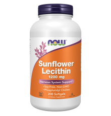 Подсолнечный лецитин Now Foods Lecithin Sunflower (200 капс)