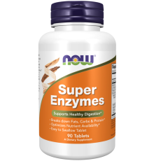 Энзимы, Ферменты NOW Foods Syper Enzymes (90 таб)