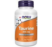 Таурин Now Foods Taurine 500 (100 капс)