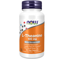 Теанин 100 мг Now Foods L-Theanine (90 капс)