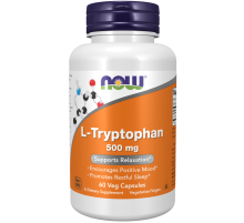 Триптофан Now Foods L-Tryptophan 500mg (60 капс)
