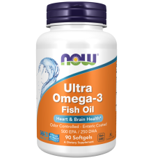 Рыбий жир 75% Now Foods Ultra Omega (90 капс)