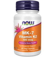 Витамин К2 Now Foods K2 MK-7 (60 капс)