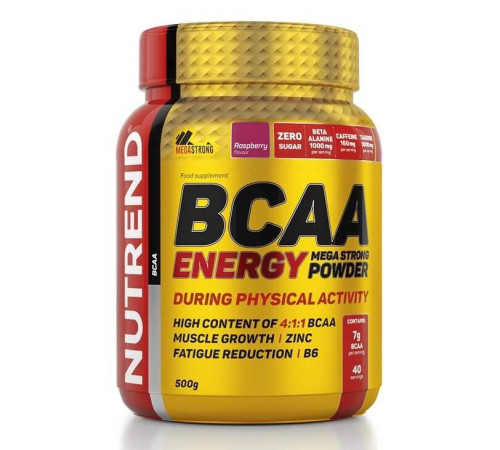 Аминокислоты Nutrend BCAA Energy Mega Strong (500 гр)