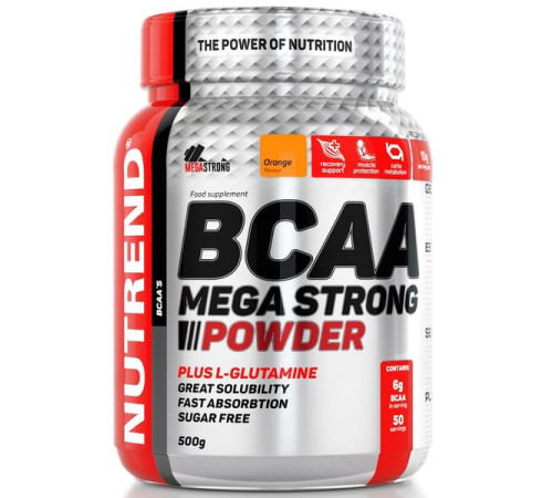 Аминокислоты Nutrend BCAA Mega Strong (500 гр)