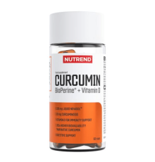 Куркумин Nutrend Curcumin + Bioperine + Vitamin D (60 капс)