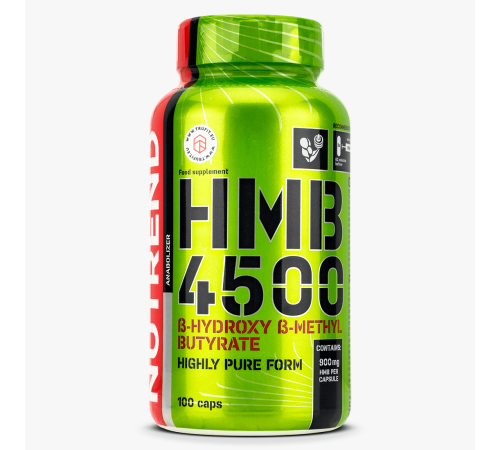 Гидроксиметилбутират Nutrend HMB 4500 (100 капс)