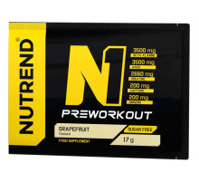 Предтренировочный комплекс Nutrend N1 Pre-Workout (17 гр)