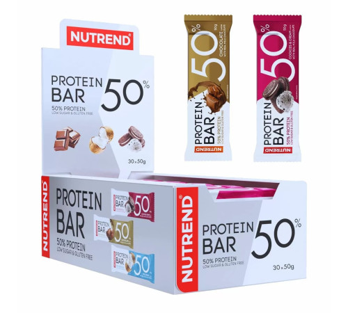 Протеиновый батончик Nutrend Protein 50 BAR (50 гр) - Шоколад