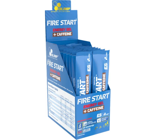Энергетический гель Olimp Fire Start Energy Gel + Caffeine (36 гр) - Черная смородина