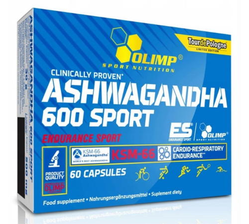 Ашваганда Olimp Ashwagandra 600 Sport (60 капс)
