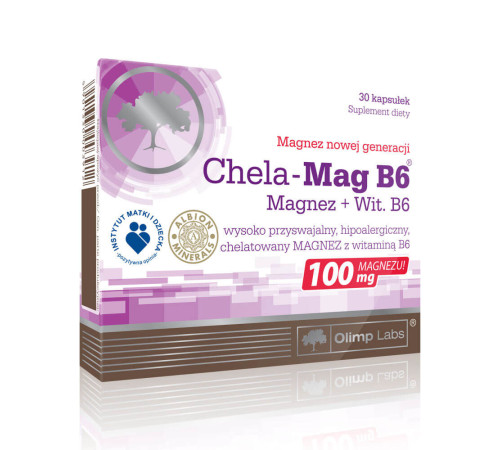 Магний Olimp Chela-Mag B6 (30 капс)