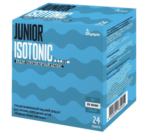Изотоник для детей Olympic Junior Isotonic (24 пак)