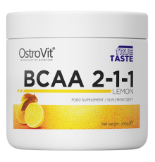 Аминокислоты OstroVit BCAA 2-1-1 (200 гр) - Лимон