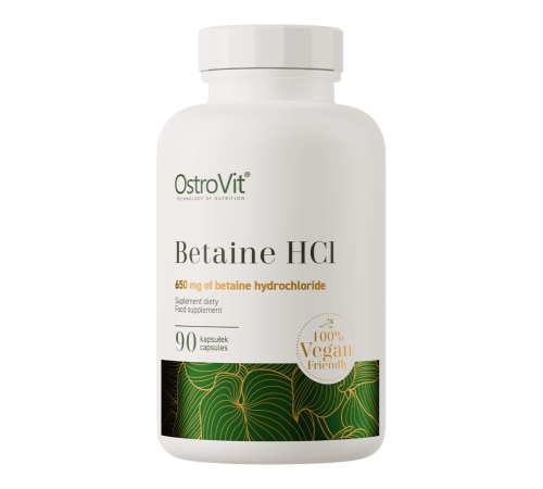 Бетаин гидрохлорид OstroVit Betaine HCL (90 капс)