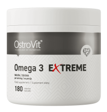 Омега 3, рыбий жир OstroVit Omega 3 Extreme (180 капс)