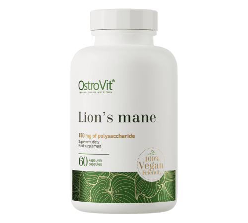 Ежовик гребенчатый OstroVit Lion's Mane (60 капс)