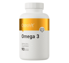 Омега 3, рыбий жир OstroVit Omega 3 (90 капс)