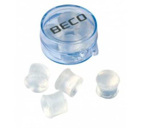 Беруши силиконовые BECO "Flex" для плавания 4шт. 9846