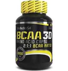 Аминокислоты BCAA 3D от BioTech USA