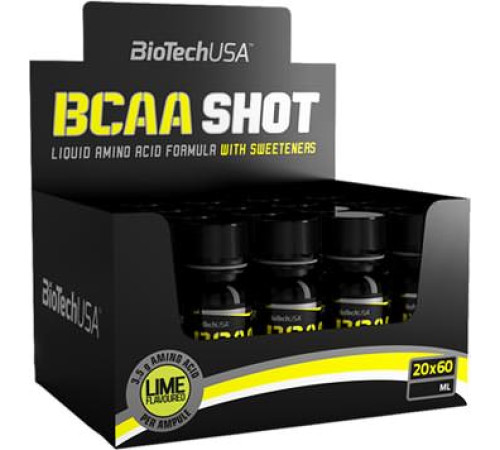 Аминокислоты BCAA Shot от BioTech USA