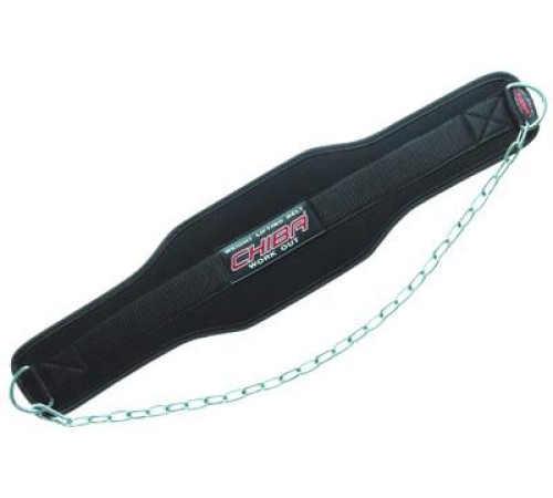 Атлетический пояс с цепью Chiba Belts Dipping Belt Атлетический пояс с цепью Chiba Belts Dipping Belt