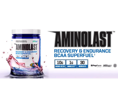 Аминокислоты BCAA Gaspari Aminolast