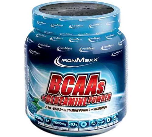 Аминокислоты IronMaxx BCAAs + Glutamine Powder