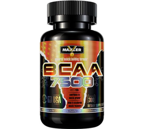 Аминокислоты BCAA 7500 от Maxler