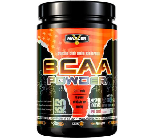 Аминокислоты BCAA Powder от Maxler