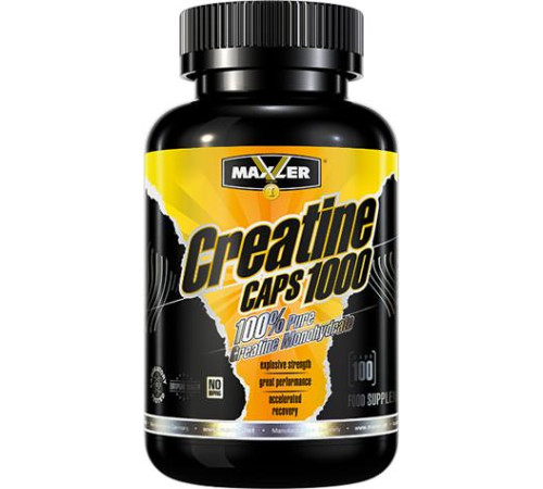 Креатин моногидрат Maxler Creatine Caps 1000