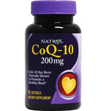 Коэнзим Ку10 Natrol CoQ-10 200mg