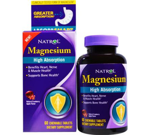 Магний Natrol High Absorption Magnesium