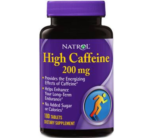 Кофеин Natrol High Caffeine