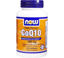 Коэнзим Q10 NOW CoQ10 400mg