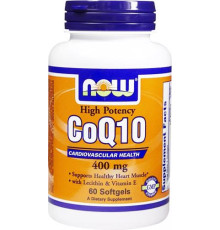 Коэнзим Q10 NOW CoQ10 400mg