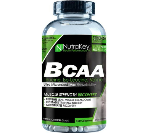 Аминокислоты BCAA Caps от NutraKey