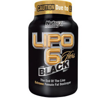 Жиросжигатель Nutrex Lipo-6 Black HERS