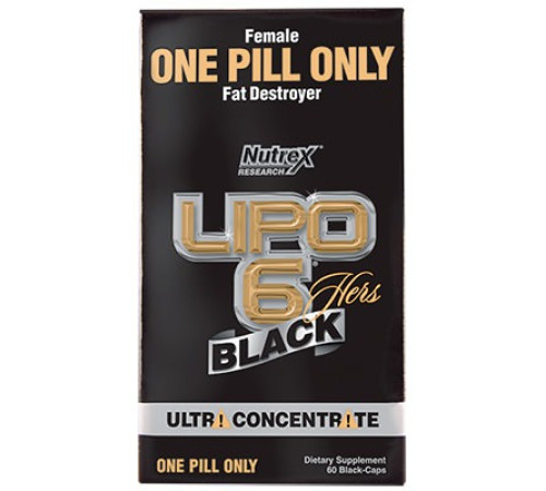 Жиросжигатель для женщин Nutrex Lipo-6 Black Hers Ultra Concentrate