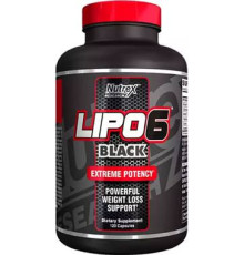 Жиросжигатель Nutrex Lipo 6 Black (120 капс)