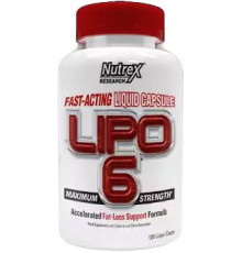 Жиросжигатель Nutrex Lipo 6 Intl
