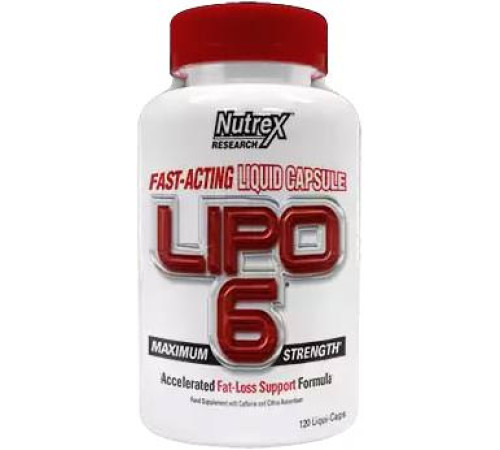 Жиросжигатель Nutrex Lipo 6 Intl