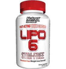 Жиросжигатель Nutrex Lipo-6 Stim-Free