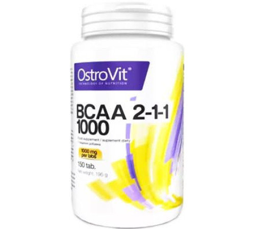 Аминокислоты BCAA 2-1-1 1000 от OstroVit