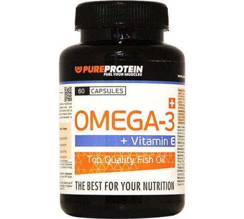 Жирные кислоты Omega-3 + Vitamin E