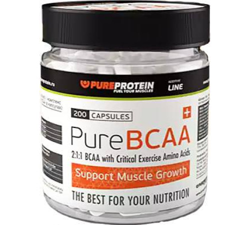 Аминокислоты PureProtein Pure BCAA